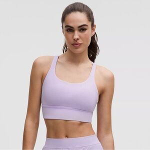 EXCELLENT CONDITION lululemon Energy Bra - lavender color